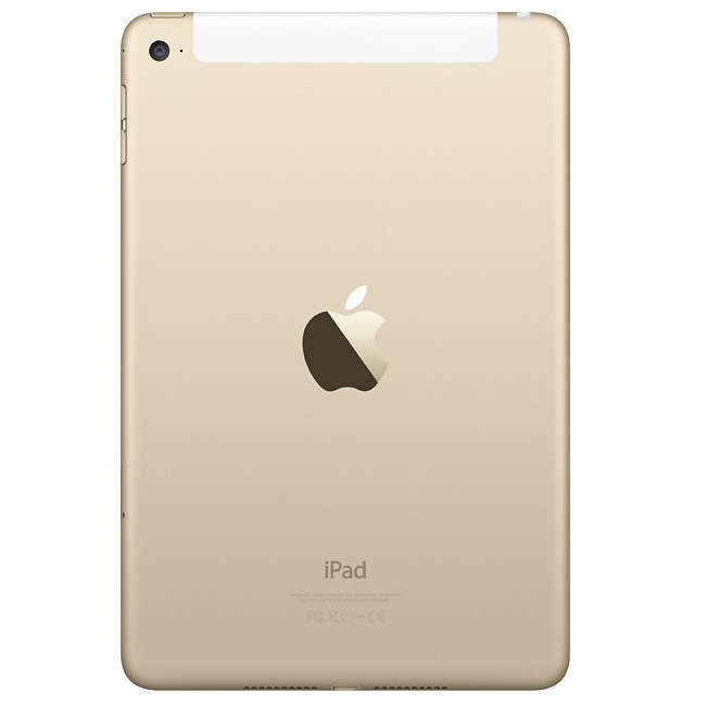 Планшет Apple iPad Mini 4 128GB Wi-Fi + Cellular Gold (MK782RU/A)