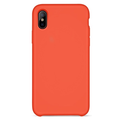 Чехол-накладка Hoco Silicone Apricot Orange для iPhone X