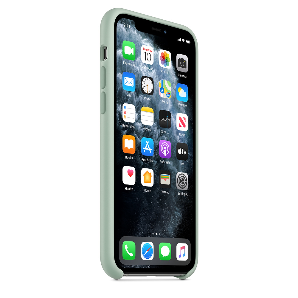 Силиконовый чехол Apple iPhone 11 Pro Silicone Case - Beryl (MXM72ZM/A) для iPhone 11 Pro