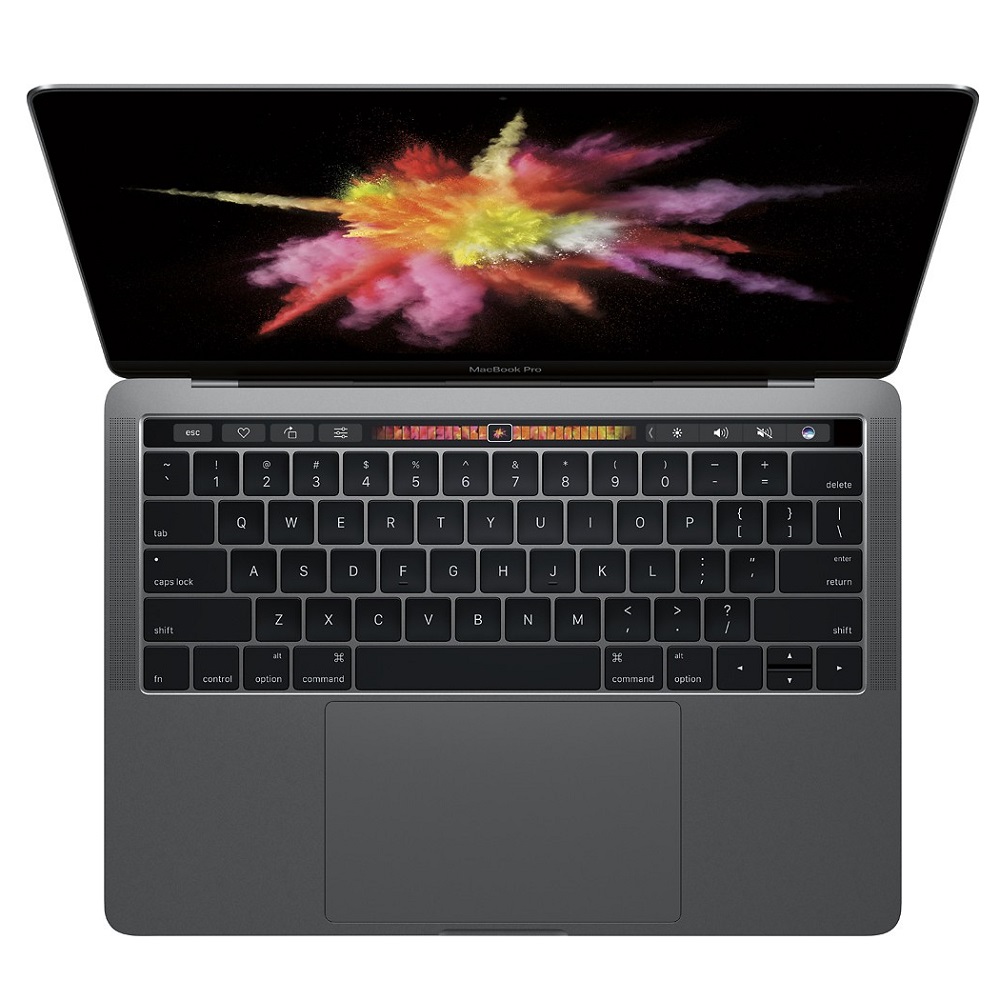 Ноутбук Apple MacBook Pro 13 with Retina display and Touch Bar Late 2016 Space Grey (MLH12RU/A) (Intel Core i5 2900 MHz/13.3/2560x1600/8Gb/256Gb SSD/DVD нет/Intel Iris Graphics 550/Wi-Fi/Bluetooth/MacOS X)
