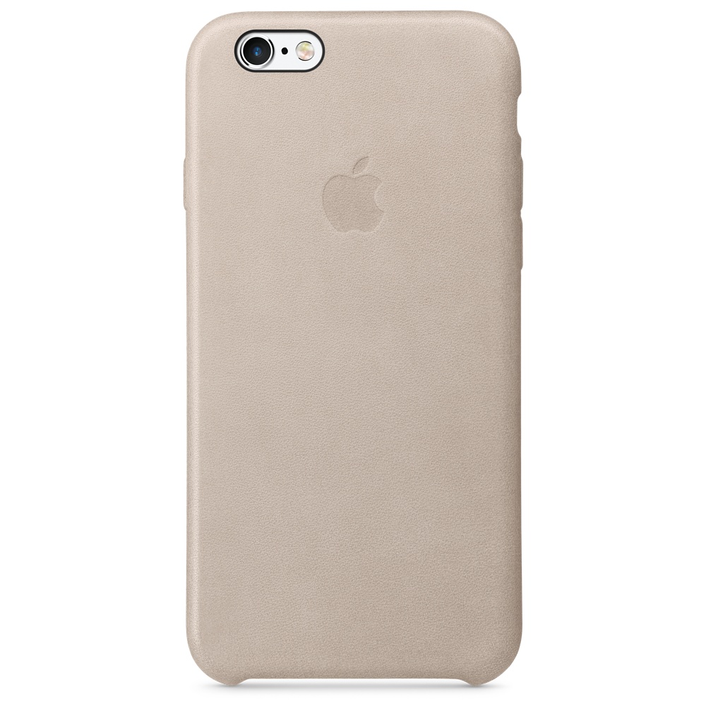 Кожаный чехол Apple iPhone 6 Leather Case Rose Gray (MKXV2ZM/A) для iPhone 6/6S