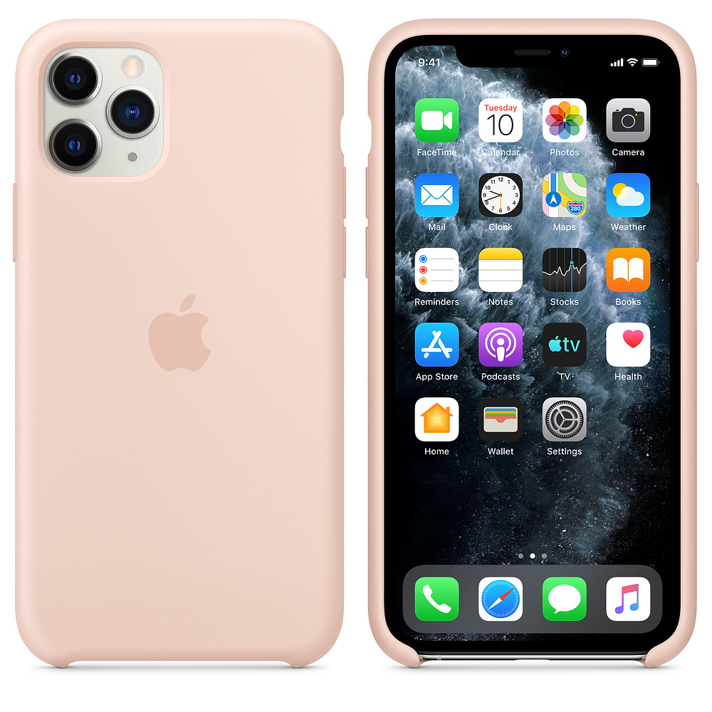 Силиконовый чехол Apple iPhone 11 Pro Silicone Case - Pink Sand (MWYM2ZM/A) для iPhone 11 Pro