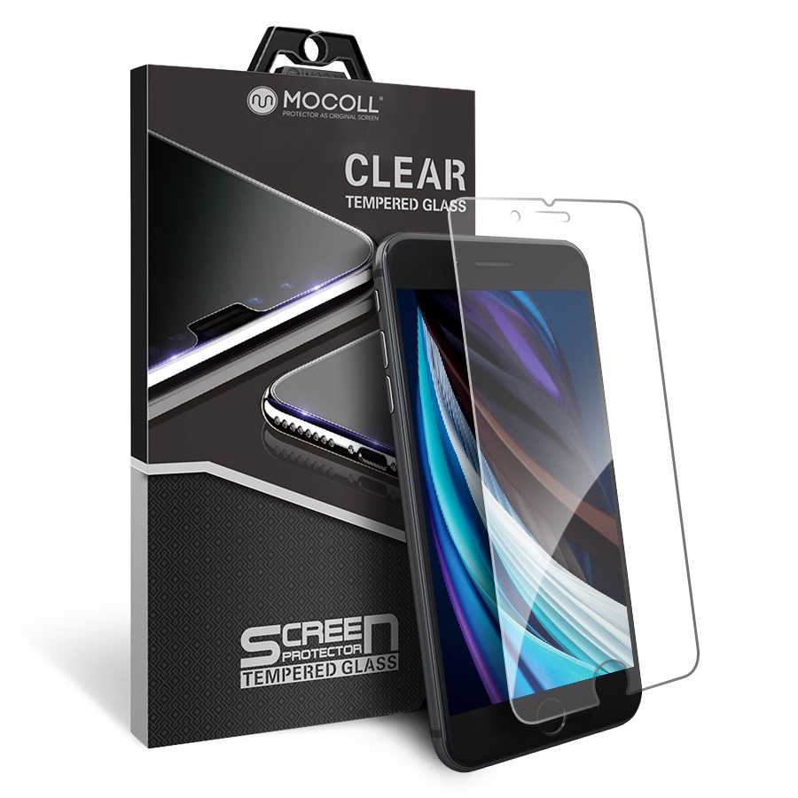 Защитное стекло MOCOll Black Diamond 2.5D Clear для iPhone 7 Plus/8 Plus