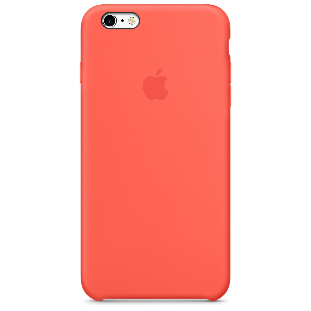 Силиконовый чехол Apple iPhone 6S Plus Silicone Case - Orange (MKXQ2ZM/A) для iPhone 6 Plus/6S Plus