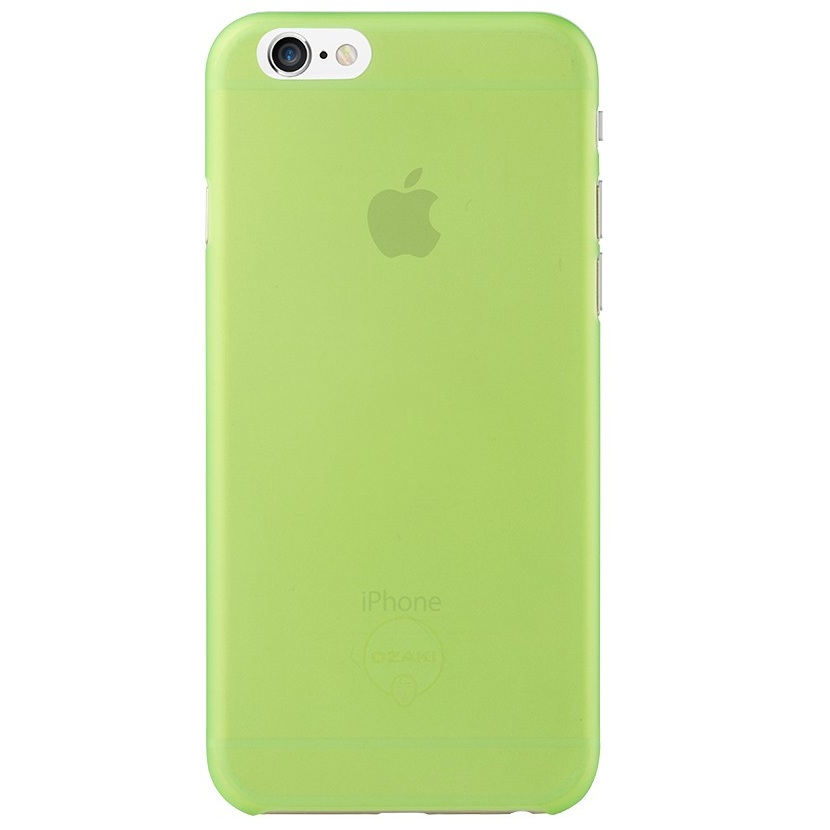 Пластиковый чехол Ozaki O!Coat 0.3 Jelly Green для iPhone 6/iPhone 6S