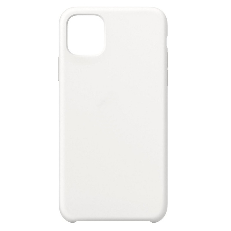 Силиконовый чехол Naturally Silicone Case White для iPhone 11 Pro