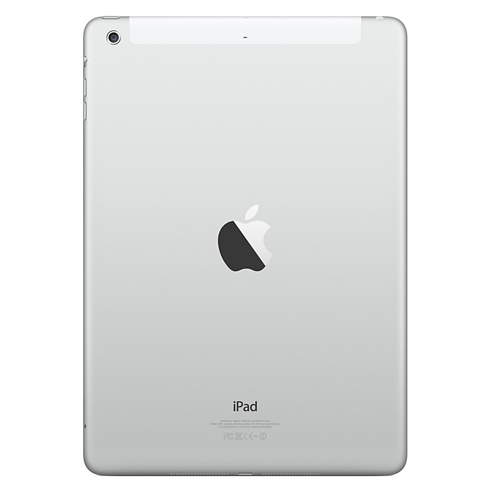 Планшет Apple iPad Air 16Gb Wi-Fi + Cellular Silver (MD794RU/A) 