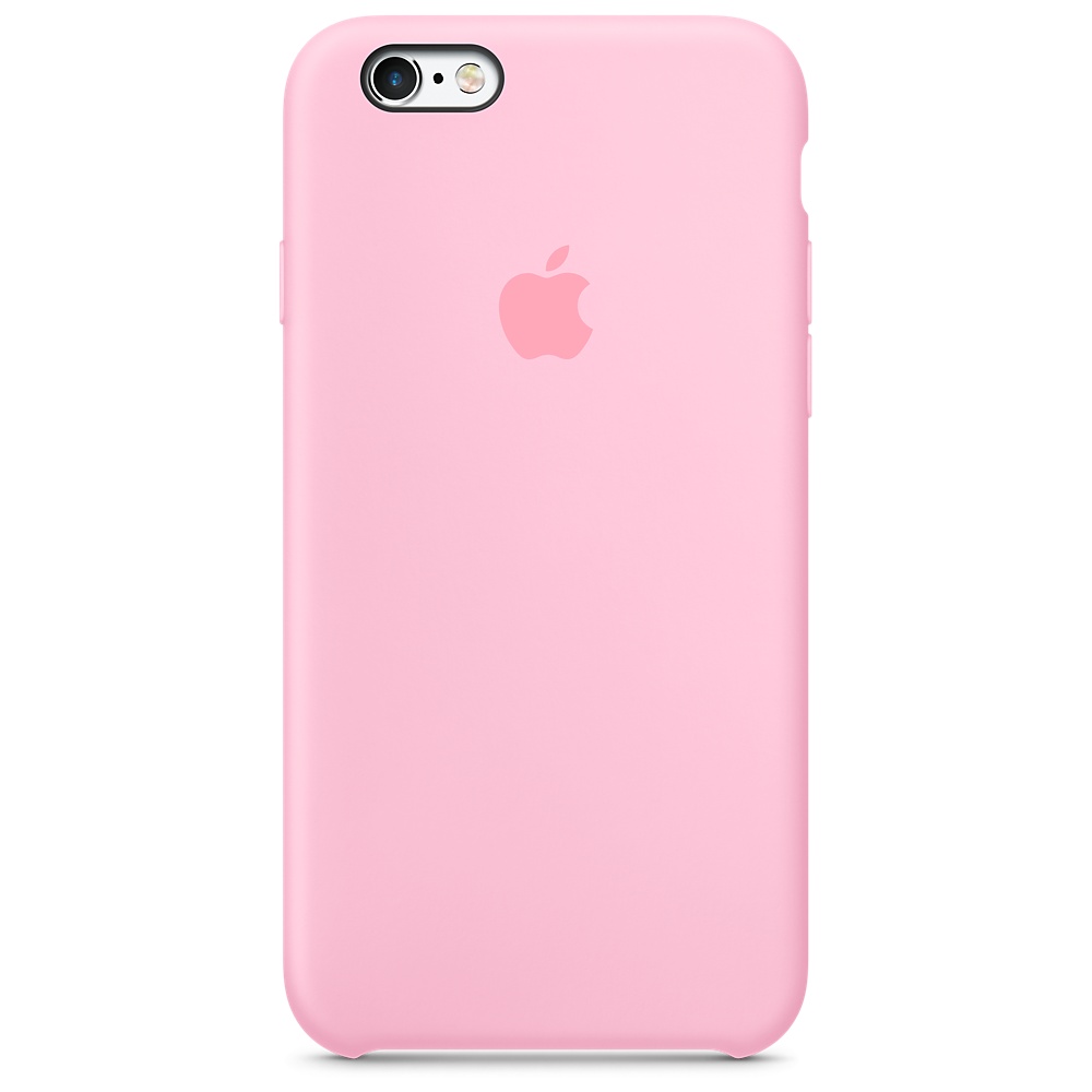 Силиконовый чехол Apple iPhone 6S Silicone Case Pink (MM622ZM/A) для iPhone 6/6S