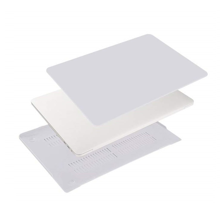Чехол-накладка HardShell Case Matte Transparent (Матовая Прозрачная) для Apple MacBook Pro 13 Touch Bar 2016/2022
