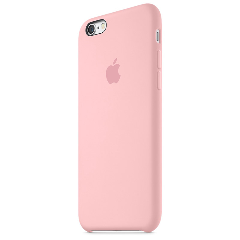Силиконовый чехол Apple iPhone 6S Silicone Case Pink (MLCU2ZM/A) для iPhone 6/6S