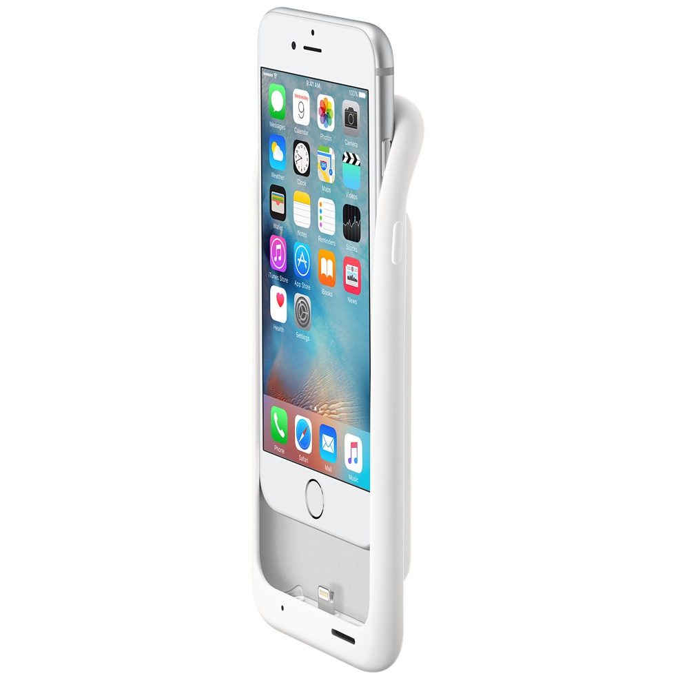 Чехол-аккумулятор Apple Smart Battery Case White (MGQM2ZM/A) для  iPhone 6/6S