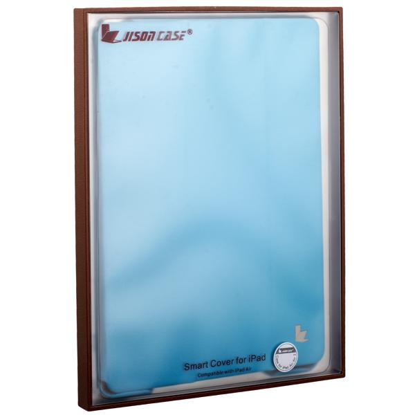 Чехол JisonCase Premium Leather Smart Case Blue для iPad Air/iPad Air 2