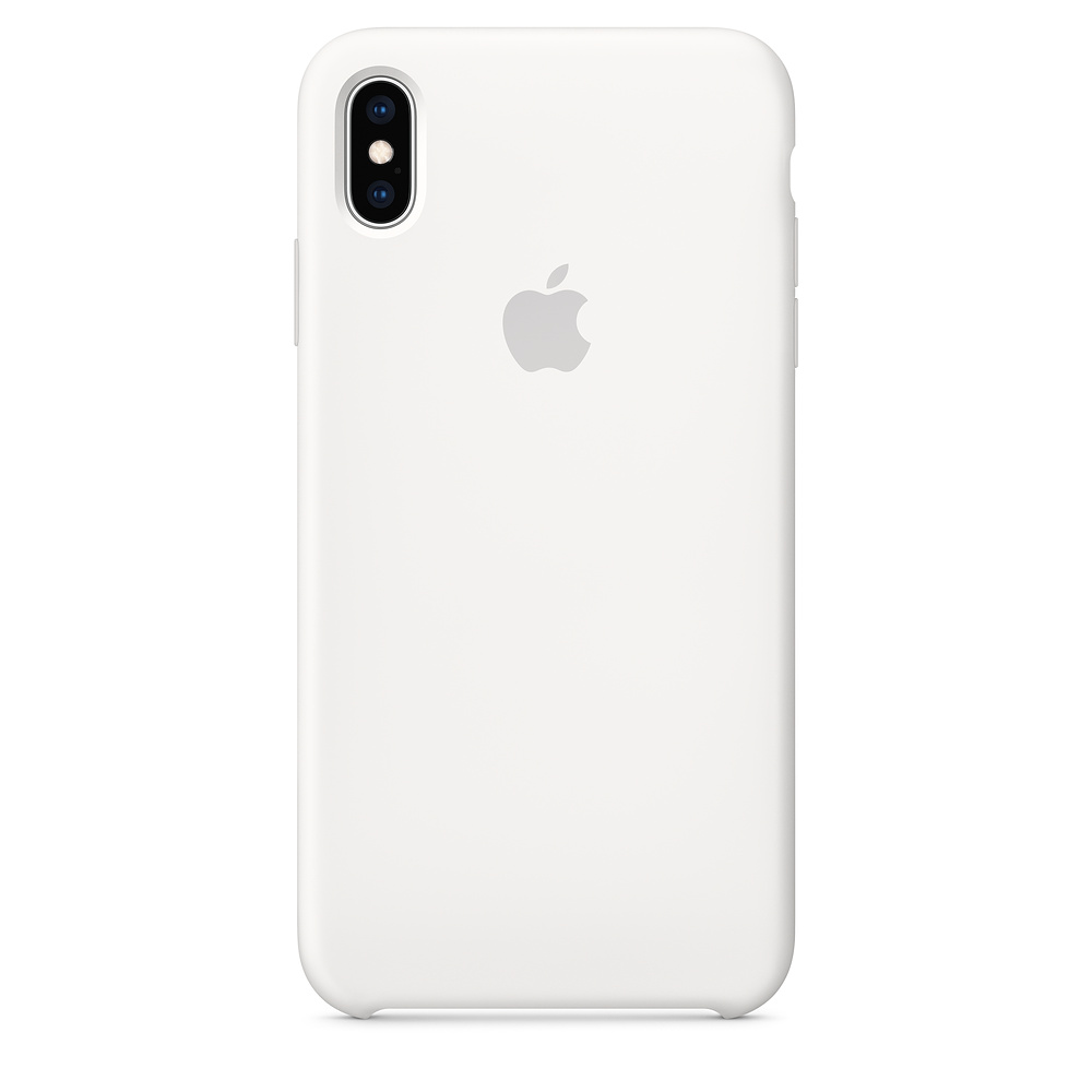 Силиконовый чехол Apple iPhone XS Max Silicone Case - White (MRWF2ZM/A) для iPhone XS Max