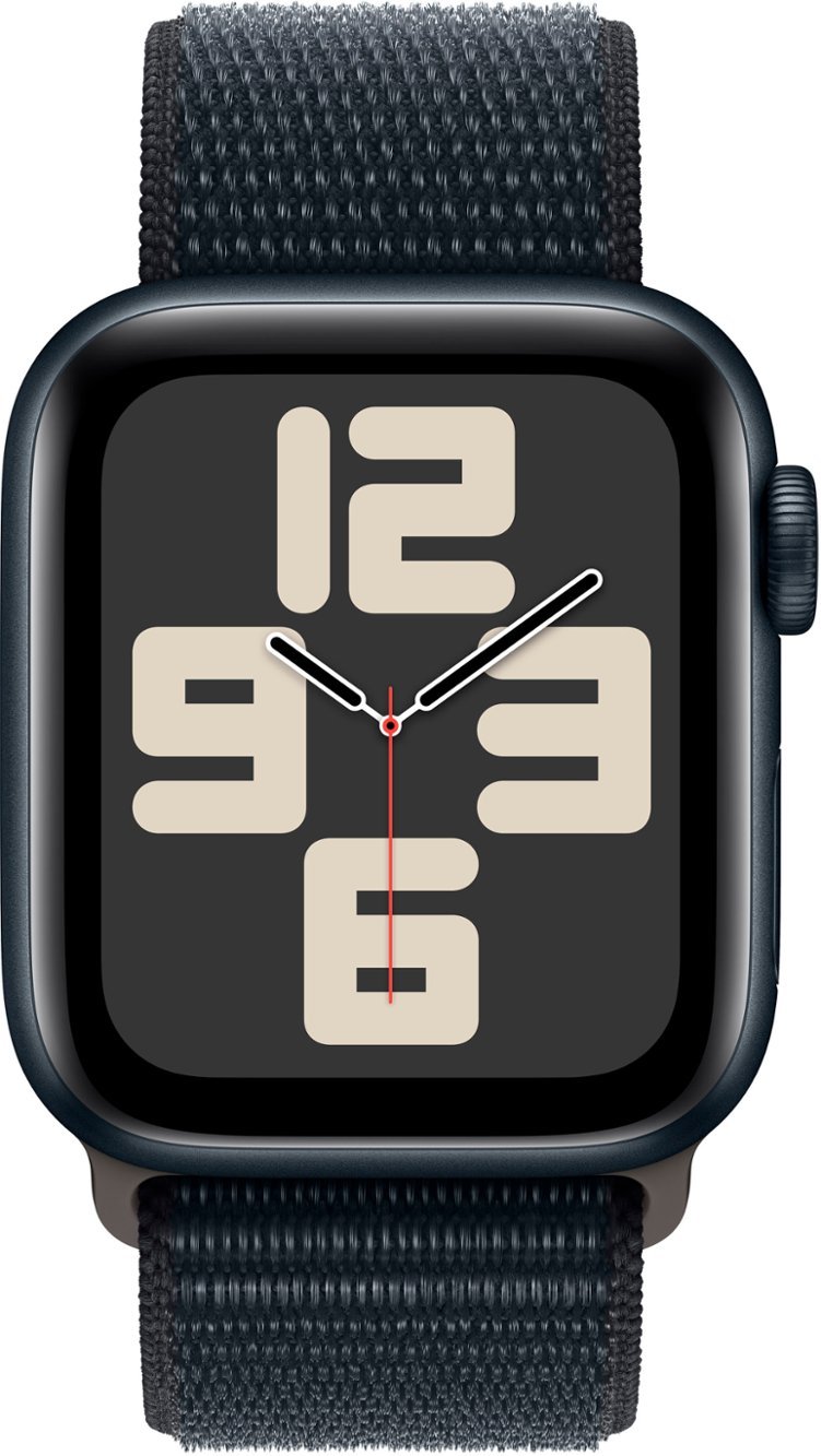 Умные часы Watch Series SE 2023 Gen 2 40 мм Aluminium Case, Midnight/Midnight Sport Loop