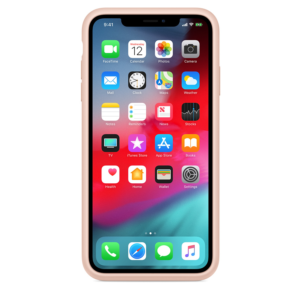Силиконовый чехол-аккумулятор Apple iPhone XS Max Smart Battery Case Pink Sand (MVQQ2ZM/A) для iPhone Xs Max