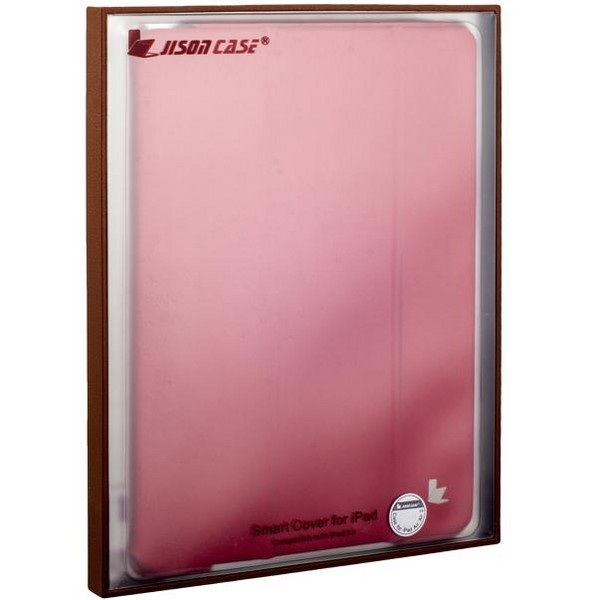 Чехол JisonCase Premium Leather Smart Case Red для iPad Air/iPad Air 2