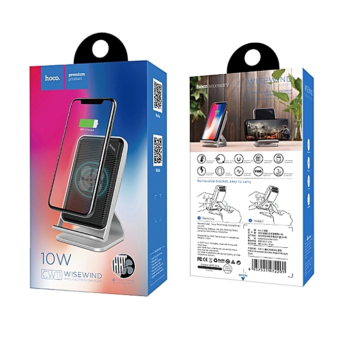 Беспроводное зарядное устройство Hoco CW11 Wisewind Wireless Rapid Charger