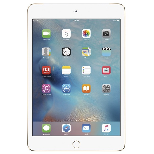 Планшет Apple iPad Mini 4 128GB Wi-Fi + Cellular Gold (MK782RU/A)