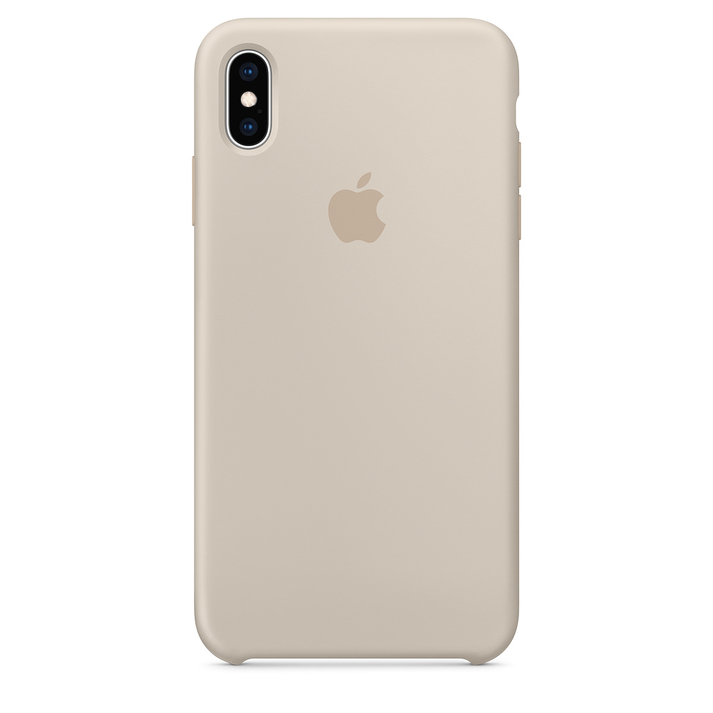 Силиконовый чехол Apple iPhone XS Max Silicone Case - Stone (MRWJ2ZM/A) для iPhone XS Max