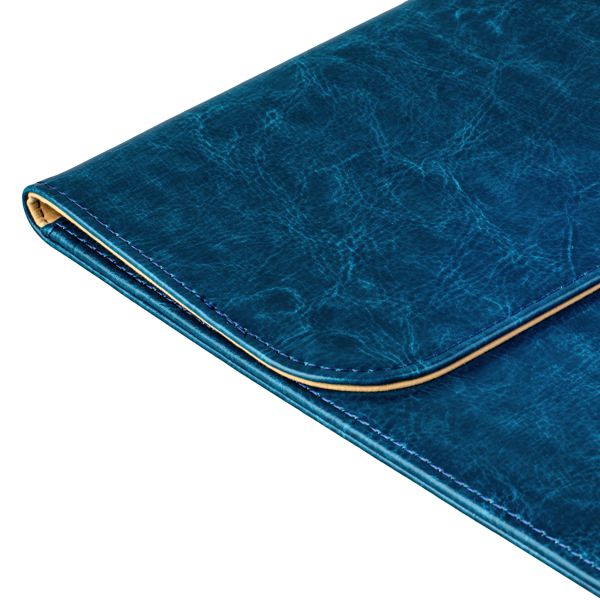 Чехол-конверт i-Carer Genuine Leather Blue для MacBook Air 11