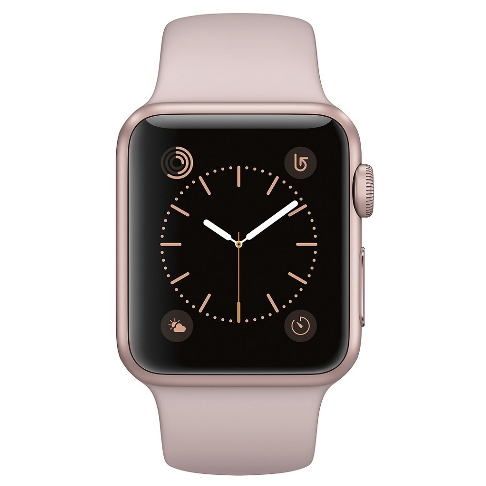 Часы Apple Watch Series 1 38mm (Rose Gold Aluminum Case with Pink Sand Sport Band)