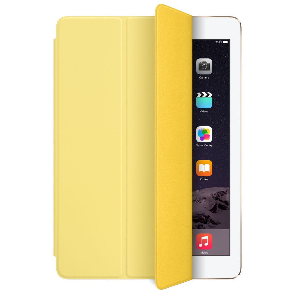 Чехол Apple iPad Air Smart Polyurethane Cover Yellow (MF057) для iPad Air/iPad Air 2