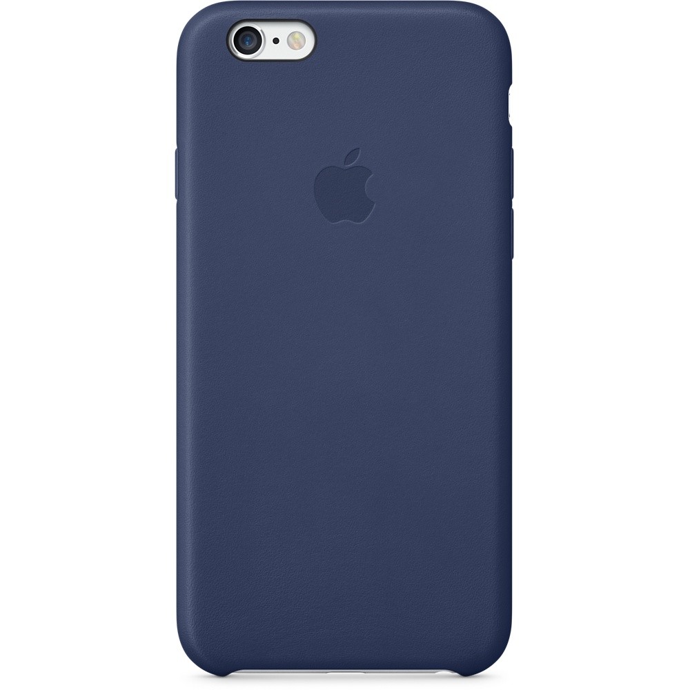 Кожаный чехол Apple iPhone 6 Leather Case Midnight Blue (MGR32ZM/A) для iPhone 6/6S