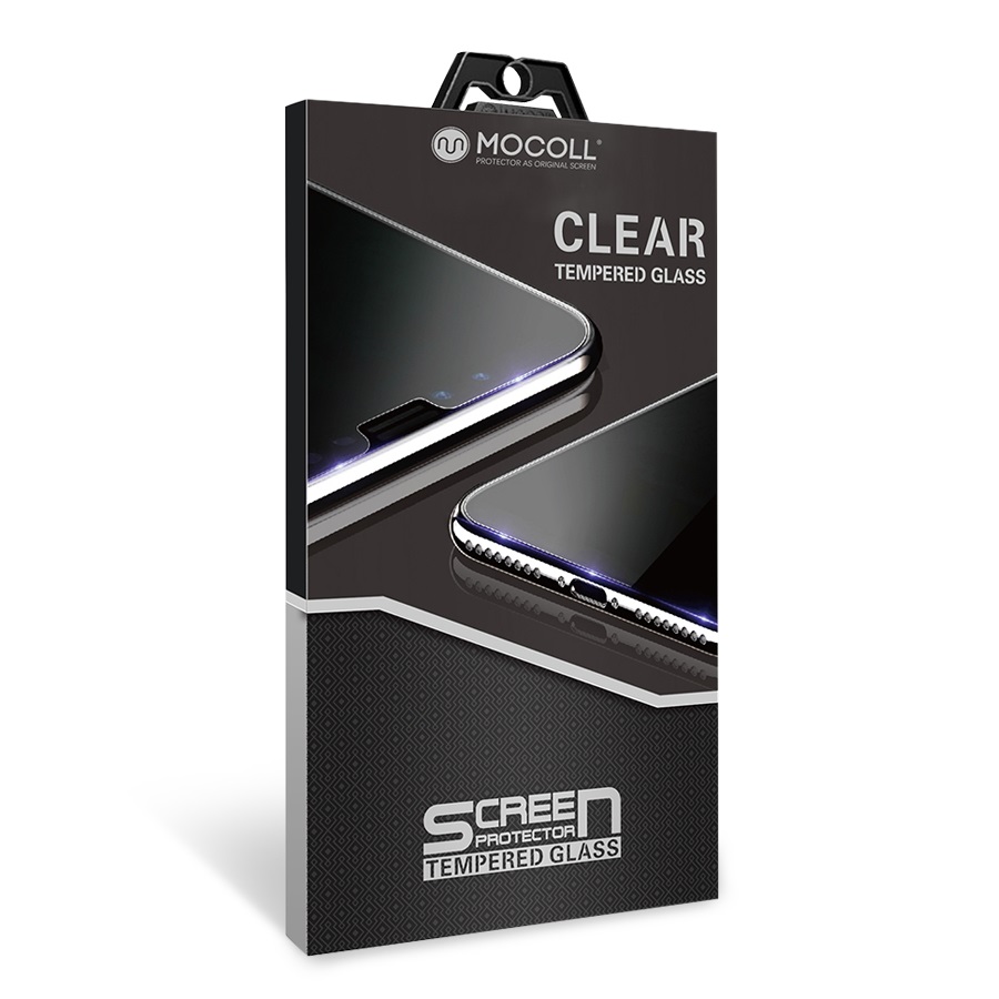 Защитное стекло MOCOll Black Diamond 2.5D Clear для iPhone 6/6S
