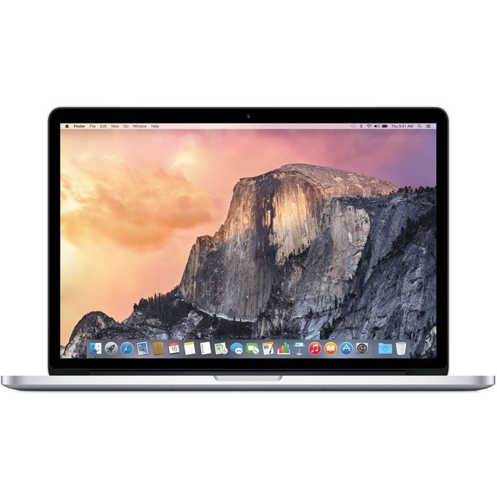 Ноутбук Apple MacBook Pro 15 with Retina display Mid 2015 (MJLQ2RU/A) (Core i7 2200 Mhz/15.4/2880x1800/16.0Gb/256Gb/DVD нет/Intel Iris Pro Graphics 5200/Wi-Fi/Bluetooth/MacOS X)