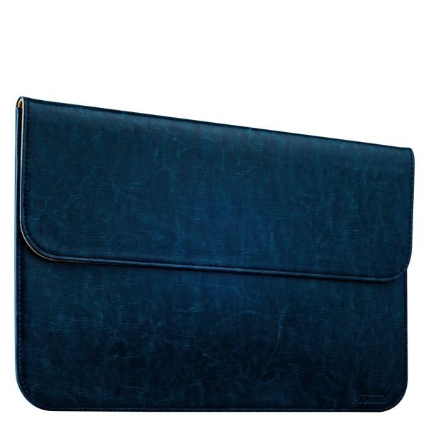 Чехол-конверт i-Carer Genuine Leather Blue для MacBook Air 11