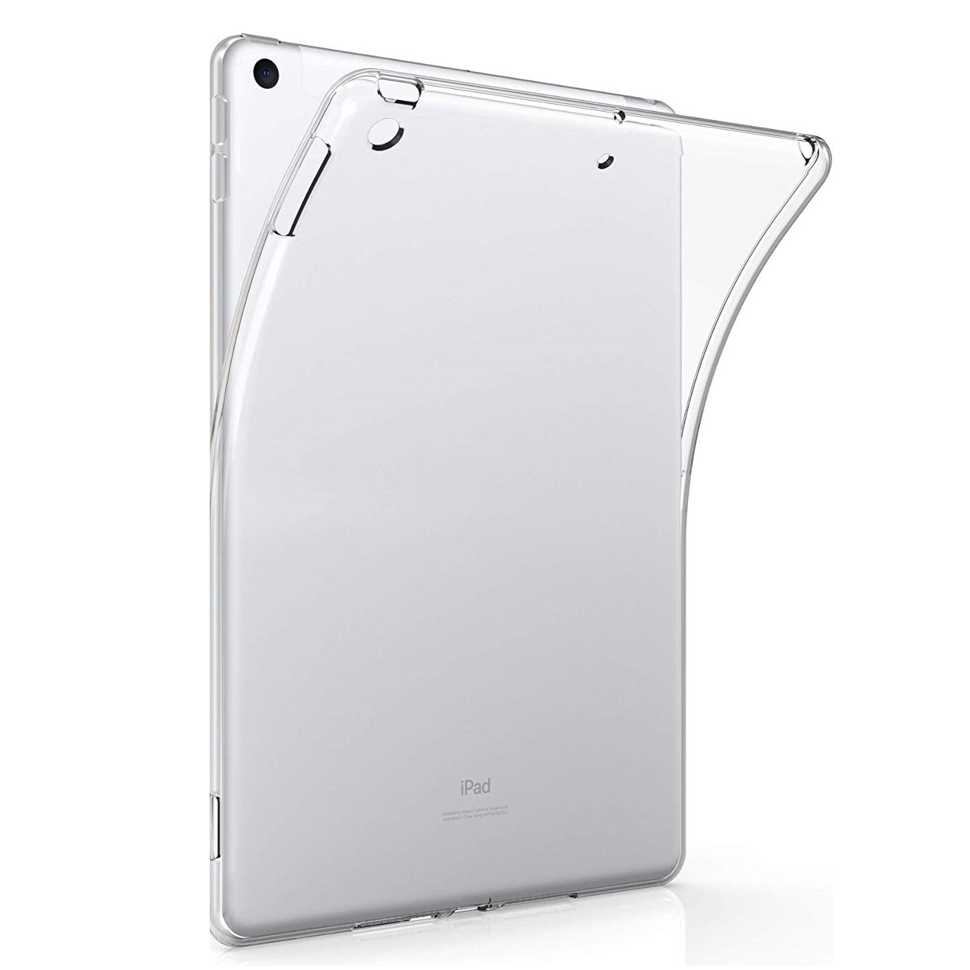 Силиконовый чехол для iPad 10.2 2021 (прозрачный)