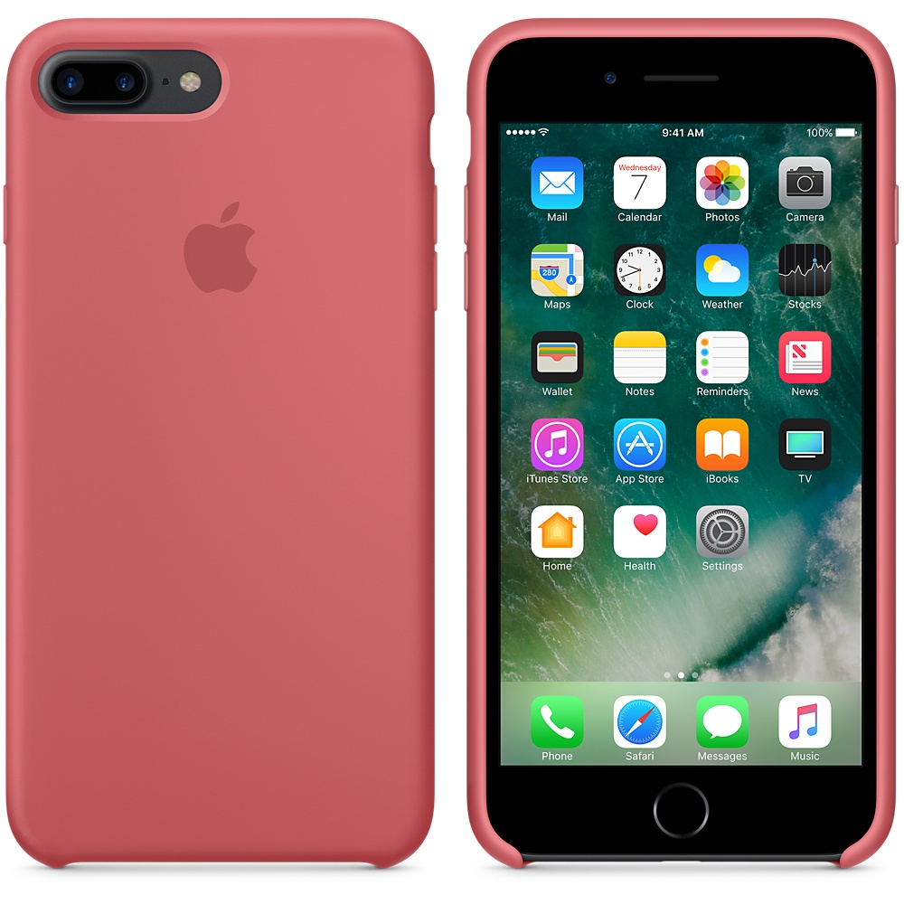 Силиконовый чехол Apple iPhone 7 Plus Silicone Case Camelia (MQ0N2ZM/A) для iPhone 7 Plus/iPhone 8 Plus