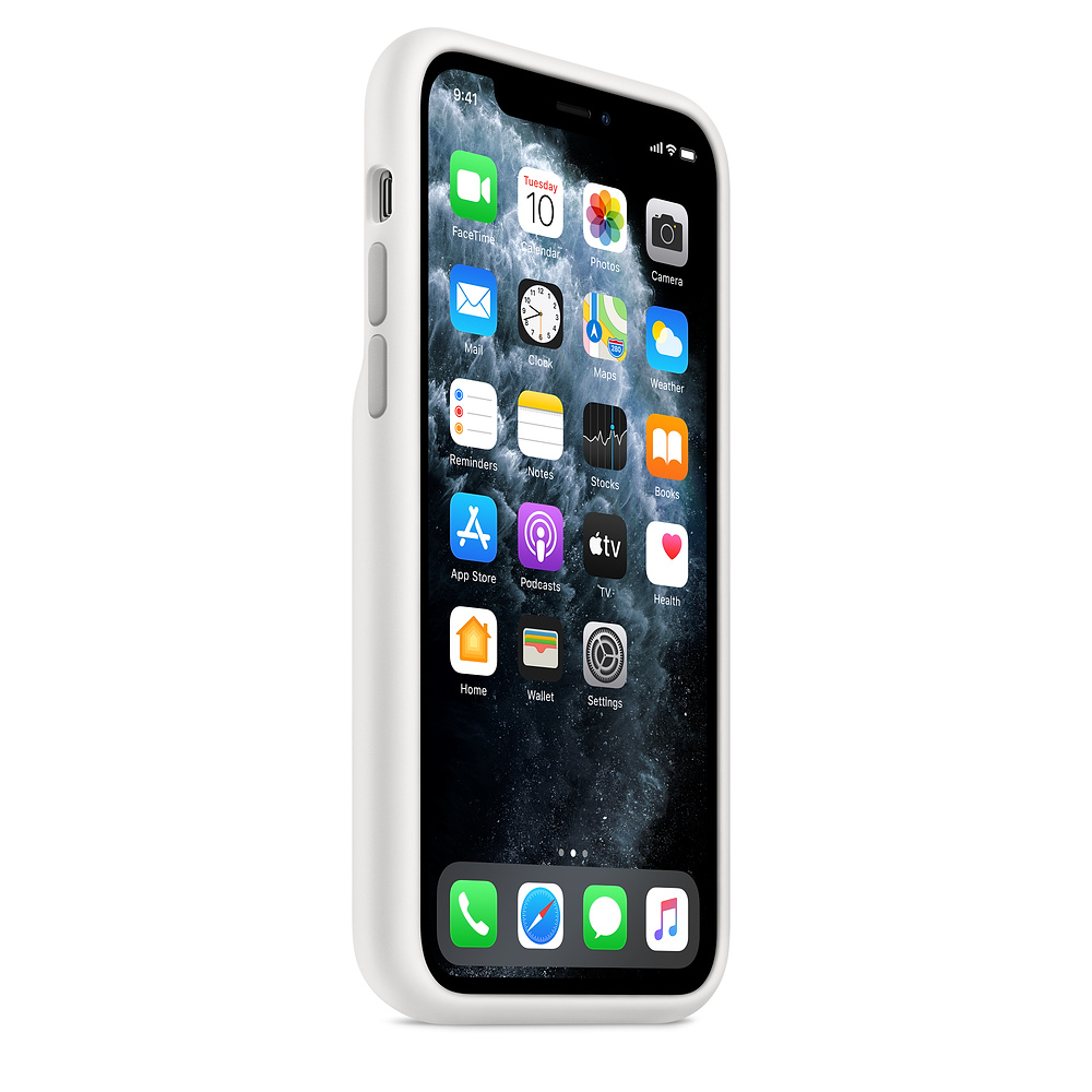 Силиконовый чехол-аккумулятор Apple Smart Battery Case White (MWVM2ZM/A) для iPhone 11 Pro