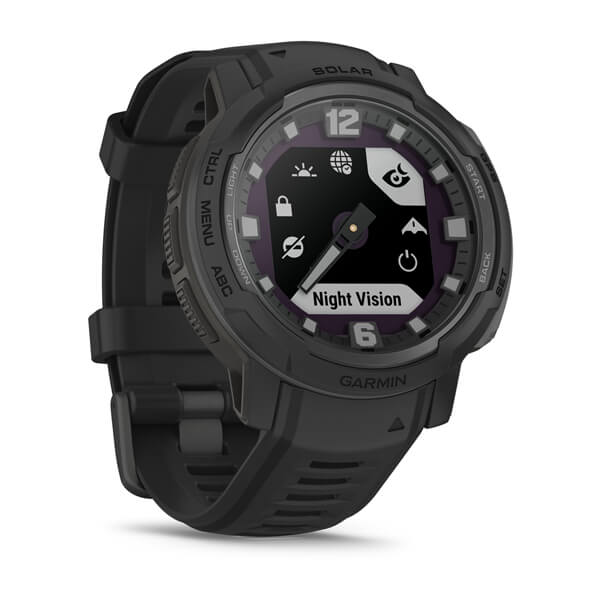 Умные часы Garmin Instinct Crossover Solar - Tactical Edition Black (010-02730-00)