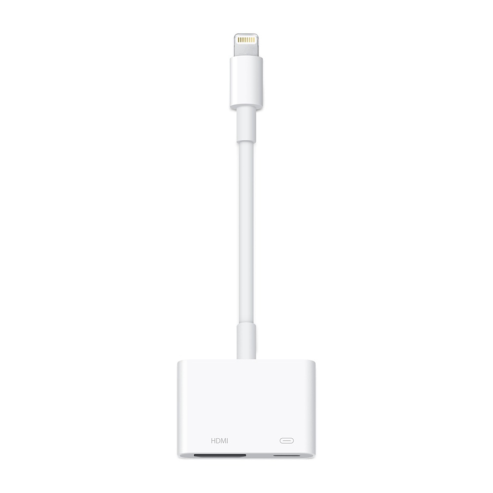 Переходник Apple Lightning Digital AV Adapter (MD826ZM/A) для iPhone 5/iPhone 6/iPad Mini 2/3/4