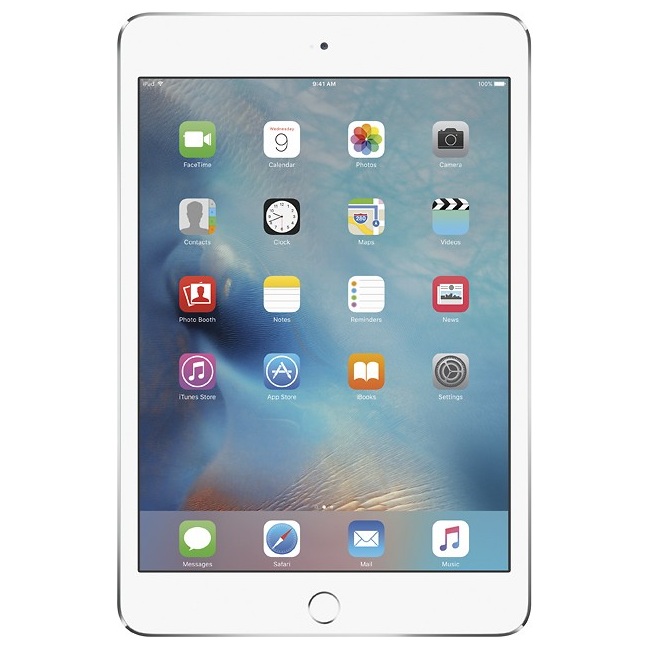 Планшет Apple iPad Mini 4 64GB Wi-Fi Silver (MK9H2RU/A)