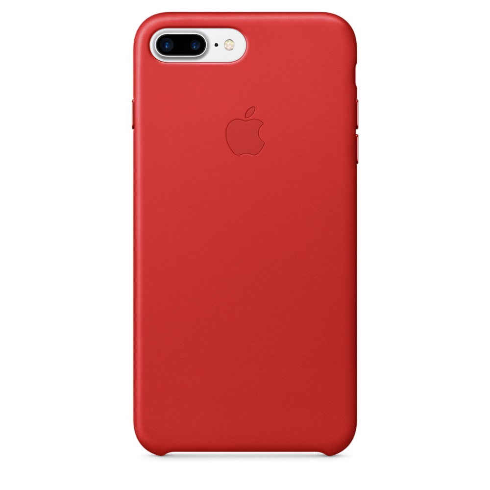 Кожаный чехол Apple iPhone 7 Plus Leather Case (PRODUCT) RED (MMYK2ZM/A) для iPhone 7 Plus/iPhone 8 Plus