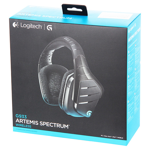 Игровые наушники Logitech G933 Artemis Spectrum (981-000599)