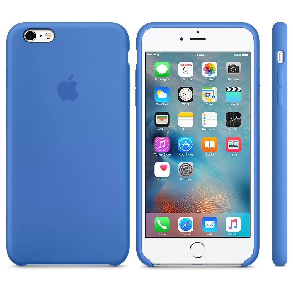 Силиконовый чехол Apple iPhone 6S Plus Silicone Case - Royal Blue (MM6E2ZM/A) для iPhone 6 Plus/6S Plus