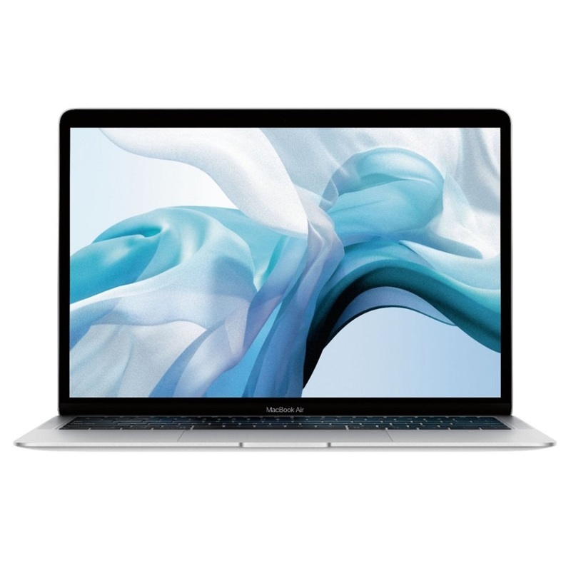 Ноутбук Apple MacBook Air 13 дисплей Retina с технологией True Tone Mid 2019 Silver (MVFK2RU/A) (Intel Core i5 8210Y 1600 MHz/13.3/2560x1600/8GB/128GB SSD/DVD нет/Intel UHD Graphics 617/Wi-Fi/Bluetooth/macOS)