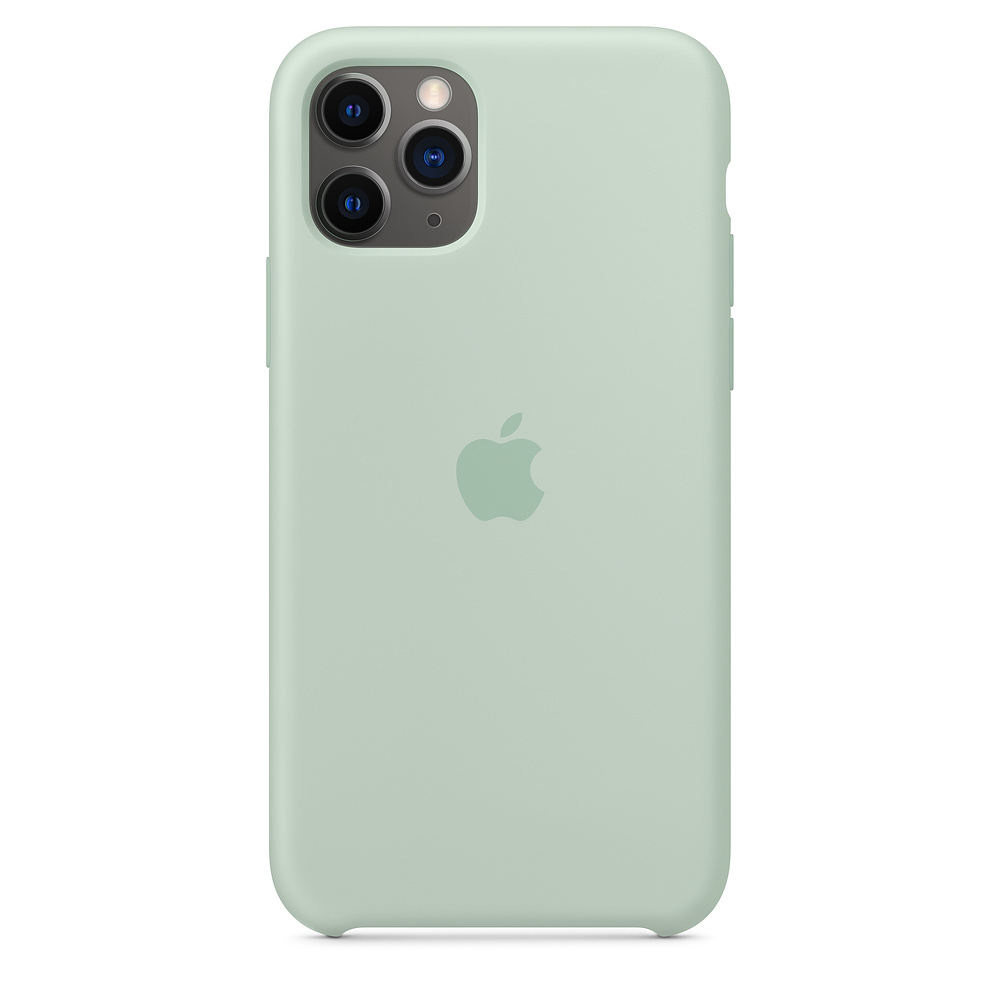 Силиконовый чехол Apple iPhone 11 Pro Silicone Case - Beryl (MXM72ZM/A) для iPhone 11 Pro
