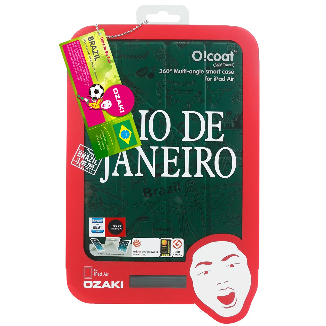 Чехол Ozaki O!coat Travel Rio de Janeiro для iPad Air