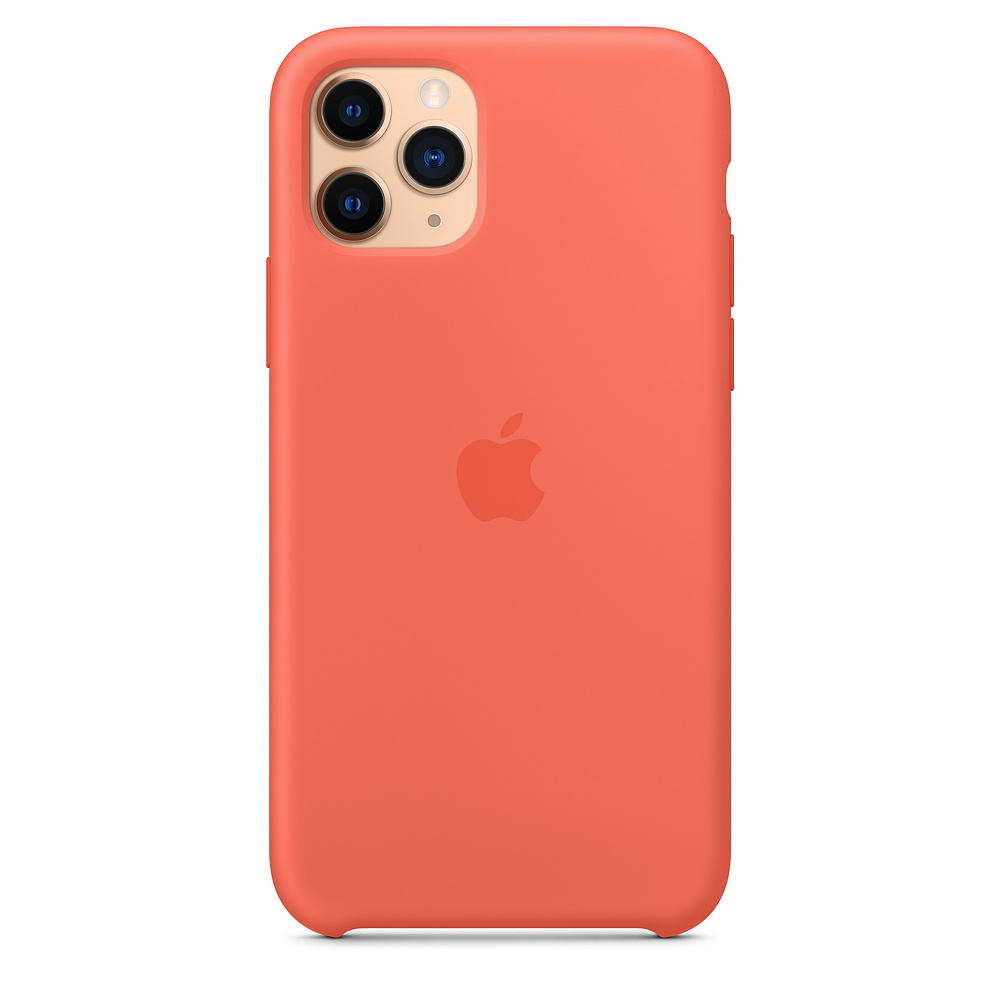 Силиконовый чехол Apple iPhone 11 Pro Silicone Case - Clementine (MWYQ2ZM/A) для iPhone 11 Pro