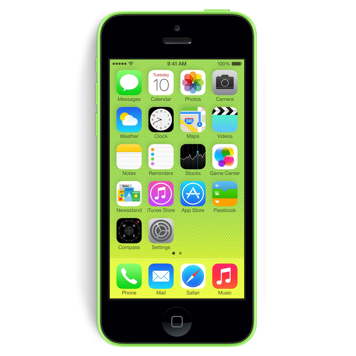 Смартфон Apple iPhone 5C 8Gb Green (MG912RU/A)