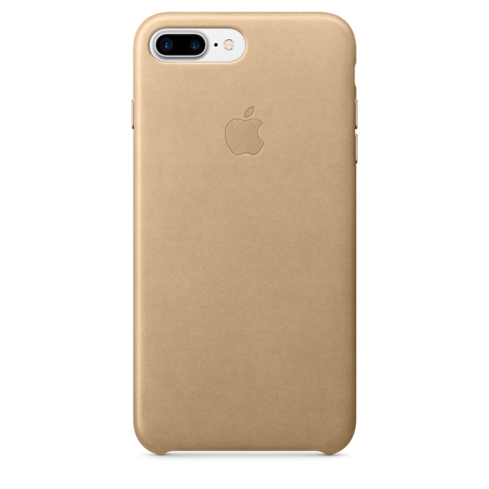 Кожаный чехол Apple iPhone 7 Plus Leather Case Tan (MMYL2ZM/A) для iPhone 7 Plus/iPhone 8 Plus