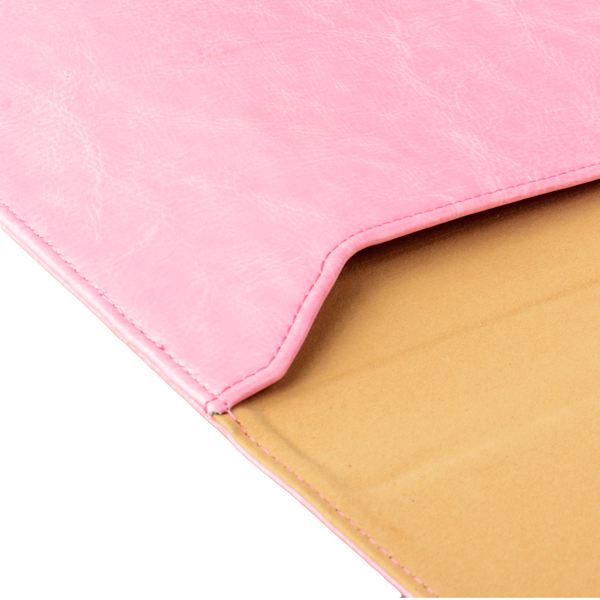 Чехол-конверт i-Carer Genuine Leather Pink для MacBook Air 11