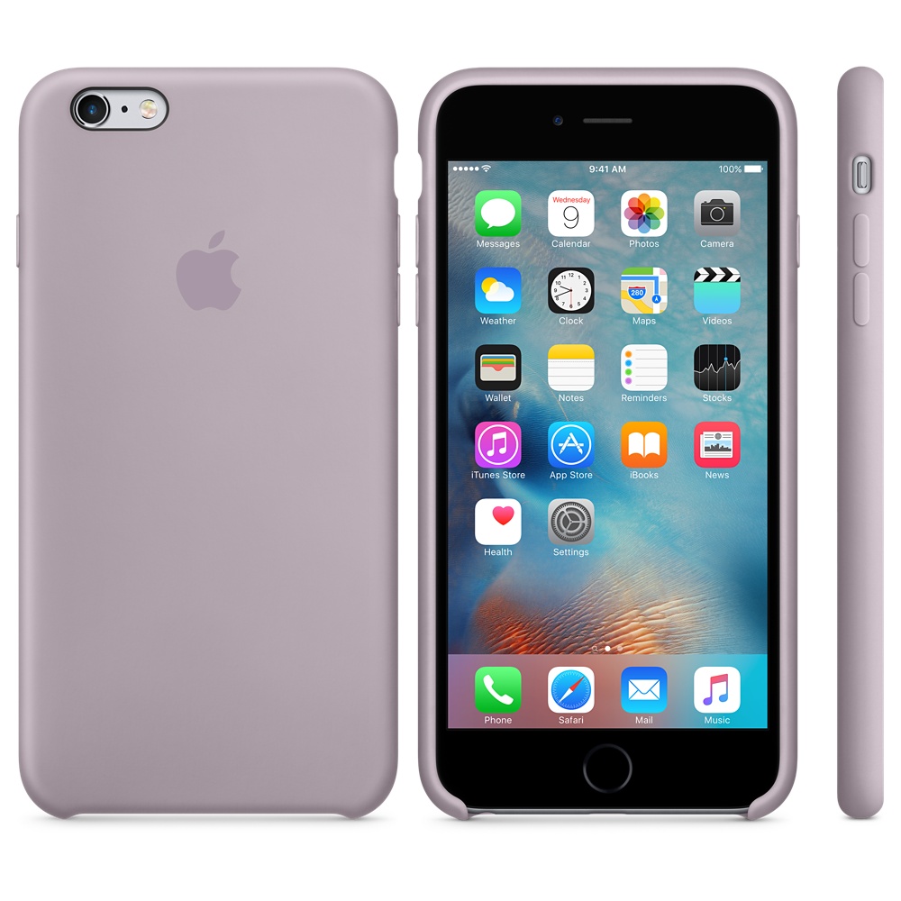 Силиконовый чехол Apple iPhone 6S Plus Silicone Case - Lavender (MLD02ZM/A) для iPhone 6 Plus/6S Plus