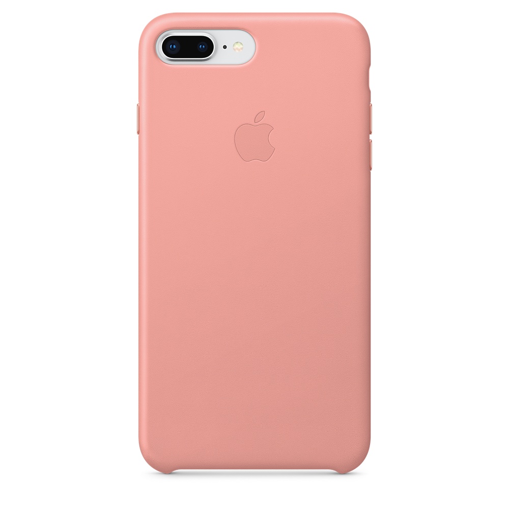 Кожаный чехол Apple iPhone 8 Plus Leather Case Soft Pink (MRGA2ZM/A) для iPhone 7 Plus/iPhone 8 Plus