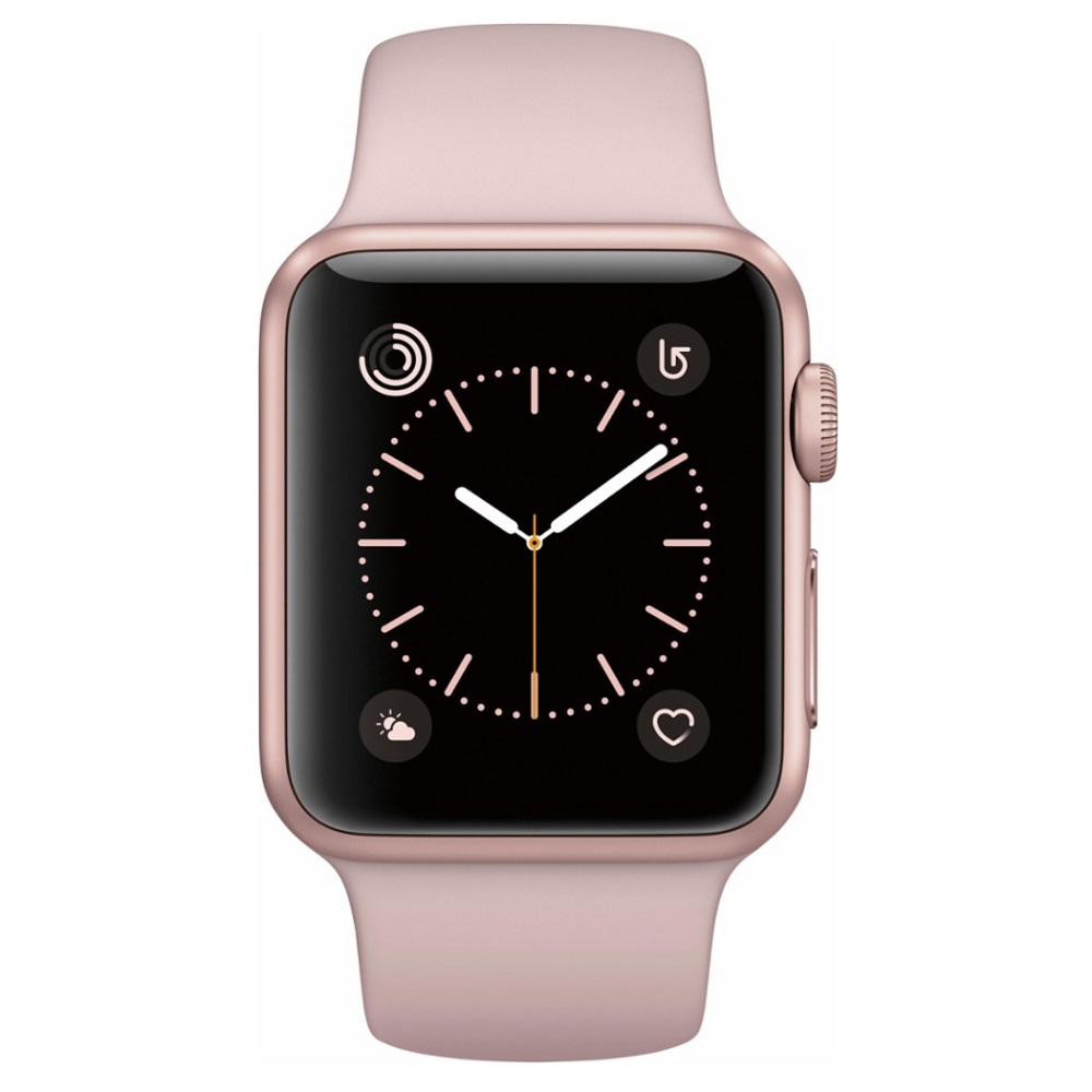 Часы Apple Watch Series 1 42mm (Rose Gold Aluminum Case with Pink Sand Sport Band)