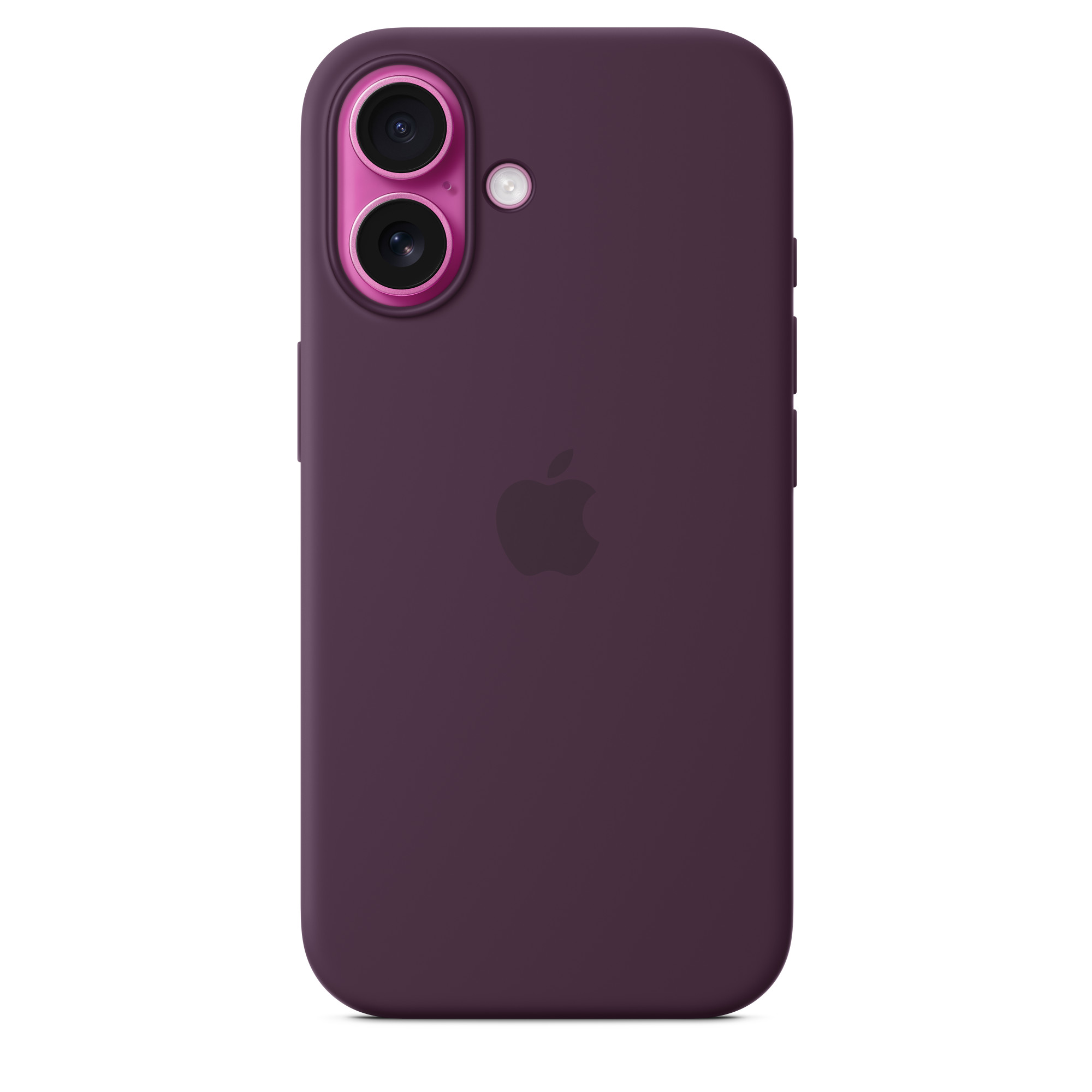 Силиконовый чехол Apple iPhone 16 Silicone Case with MagSafe – Plum (MYY43ZM/A)